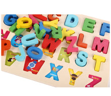 Load image into Gallery viewer, Montessori Wooden Alphabet Toy