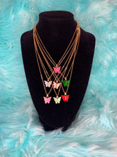 Load image into Gallery viewer, Butterfly Pendant Necklace by Annie’s Charms
