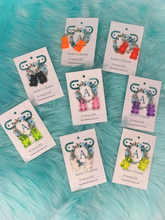 Load image into Gallery viewer, Bear Earrings by Annie&#39;s Charms
