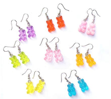 Load image into Gallery viewer, Bear Earrings by Annie&#39;s Charms
