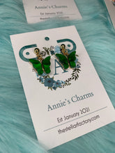 Load image into Gallery viewer, Butterfly Earrings by Annie&#39;s Charms
