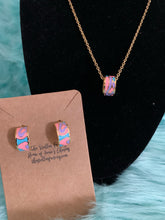 Load image into Gallery viewer, Martha Earrings and Necklace Set
