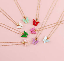 Load image into Gallery viewer, Butterfly Pendant Necklace by Annie’s Charms
