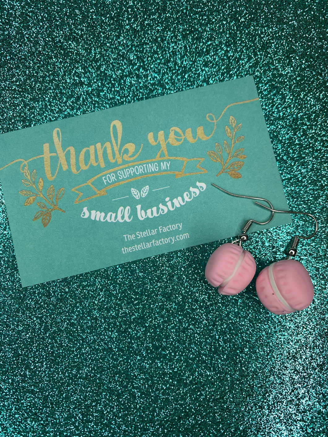 Macaron Charm Earrings by Annie’s Charms