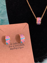 Load image into Gallery viewer, Martha Earrings and Necklace Set
