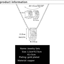 Load image into Gallery viewer, Martha Earrings and Necklace Set
