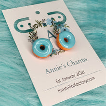 Load image into Gallery viewer, Donut Earrings by Annie’s Charms
