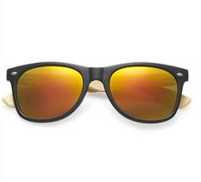 Load image into Gallery viewer, Eco Friendly Bamboo Sunglasses
