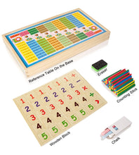 Load image into Gallery viewer, Montessori Wooden Math Toy
