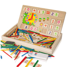 Load image into Gallery viewer, Montessori Wooden Math Toy
